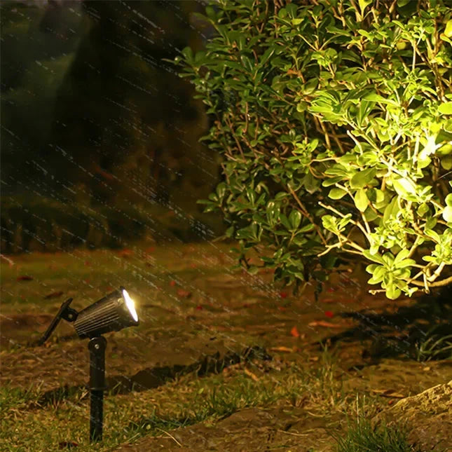 Projecteur de jardin solaire avec luminosité réglable