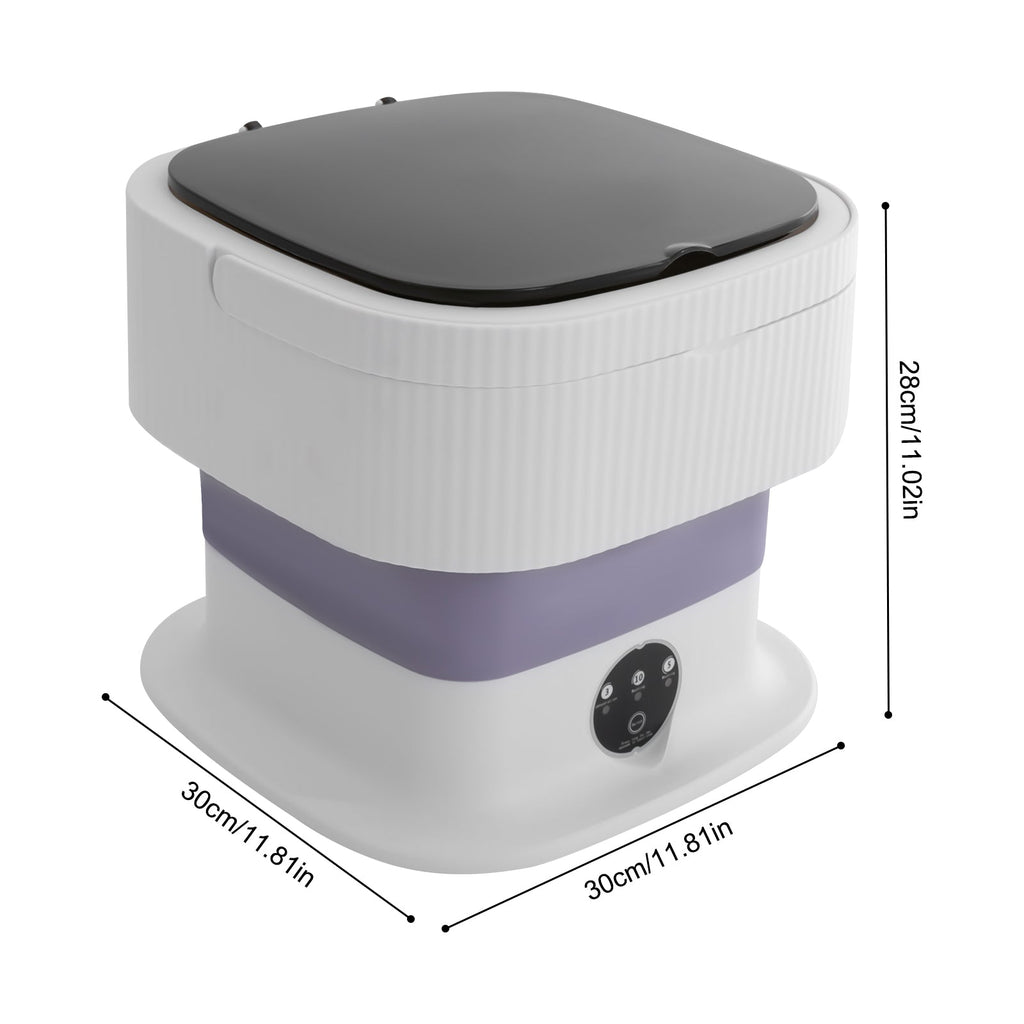 FOLDWASH – Lave-linge Portable pour Voyage, Résidences Universitaires et Espaces Compacts