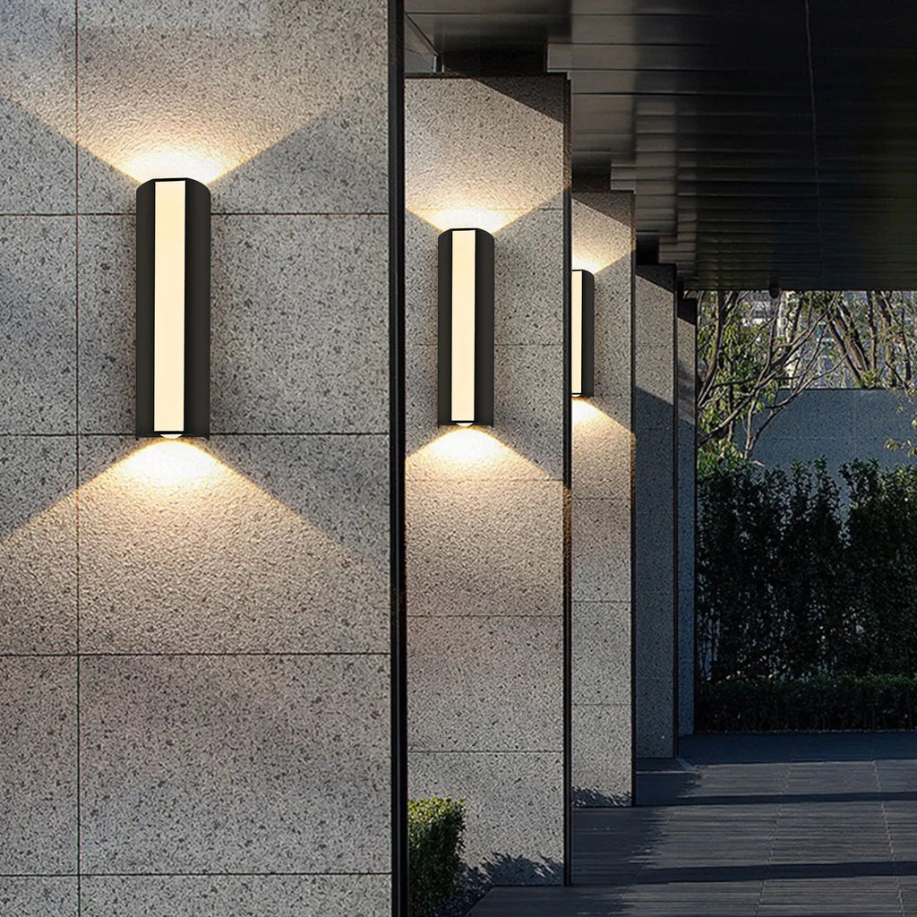 Applique LED étroite pour l'extérieur