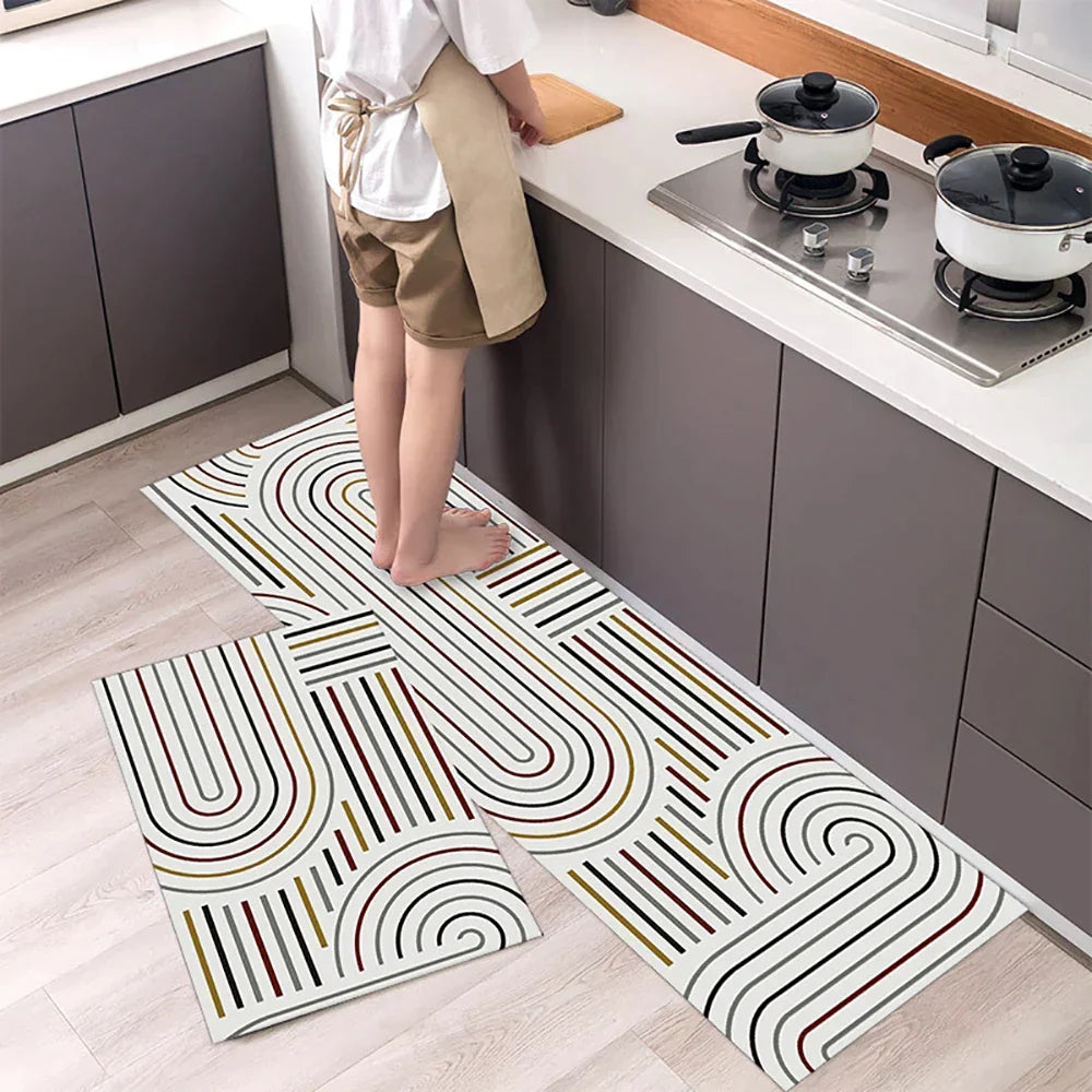 Tapis de Cuisine Antidérapant Premium