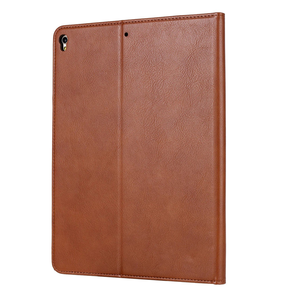 Étui en cuir pour iPad 9,7 (2017-2018), 10,2 (7e/8e génération), Air 2/3/4, Pro 9,7/10,5/11 - Étanche, Résistant aux chocs, Housse de tablette professionnelle