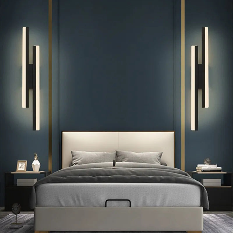 Lampe Murale LED Moderne au Design Simple, Lampe Murale Minimaliste pour Couloir & Salon