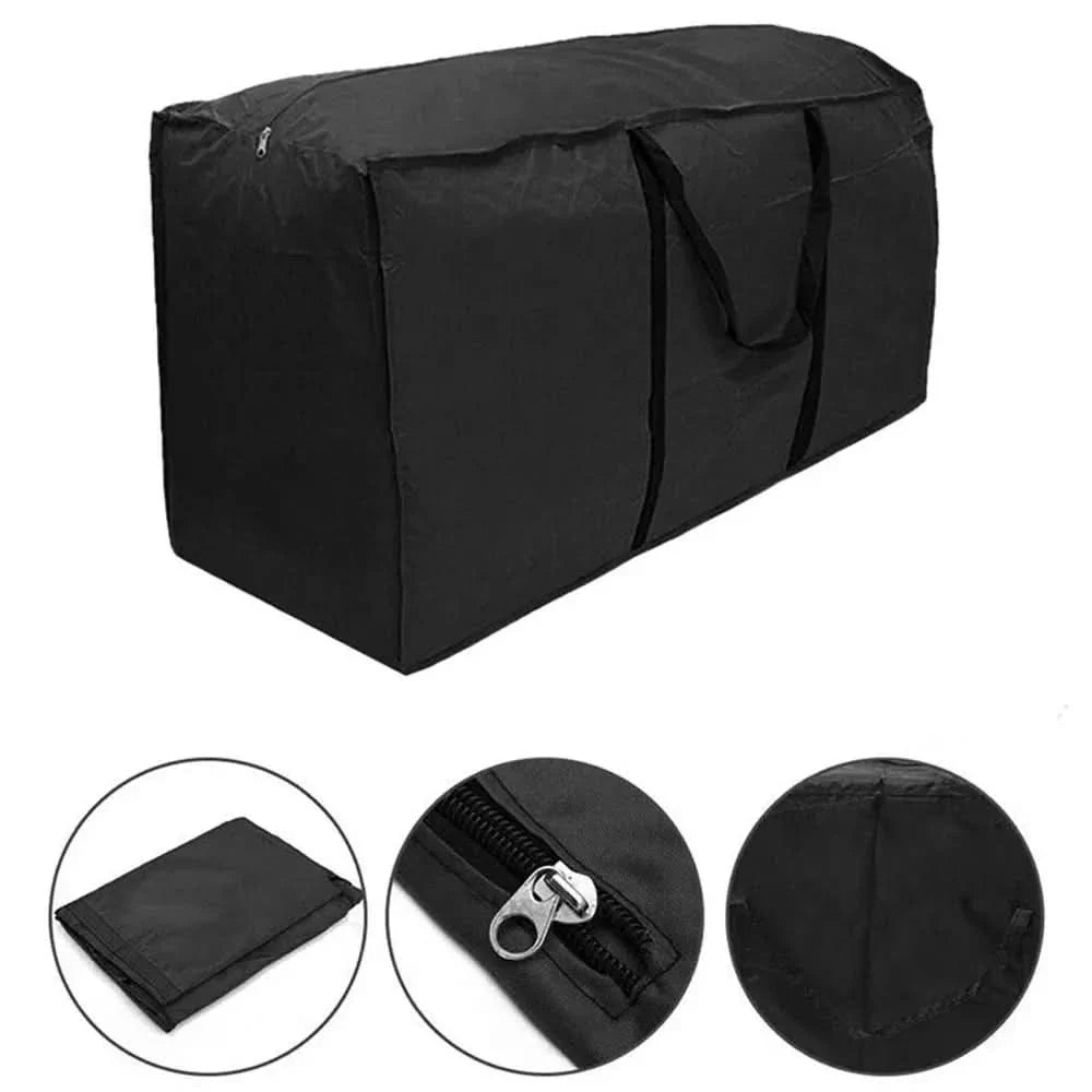 Skanto | Sac de Rangement pour Mobilier d'Extérieur – Sac de Rangement Imperméable en Tissu Oxford 210D pour Mobilier de Jardin
