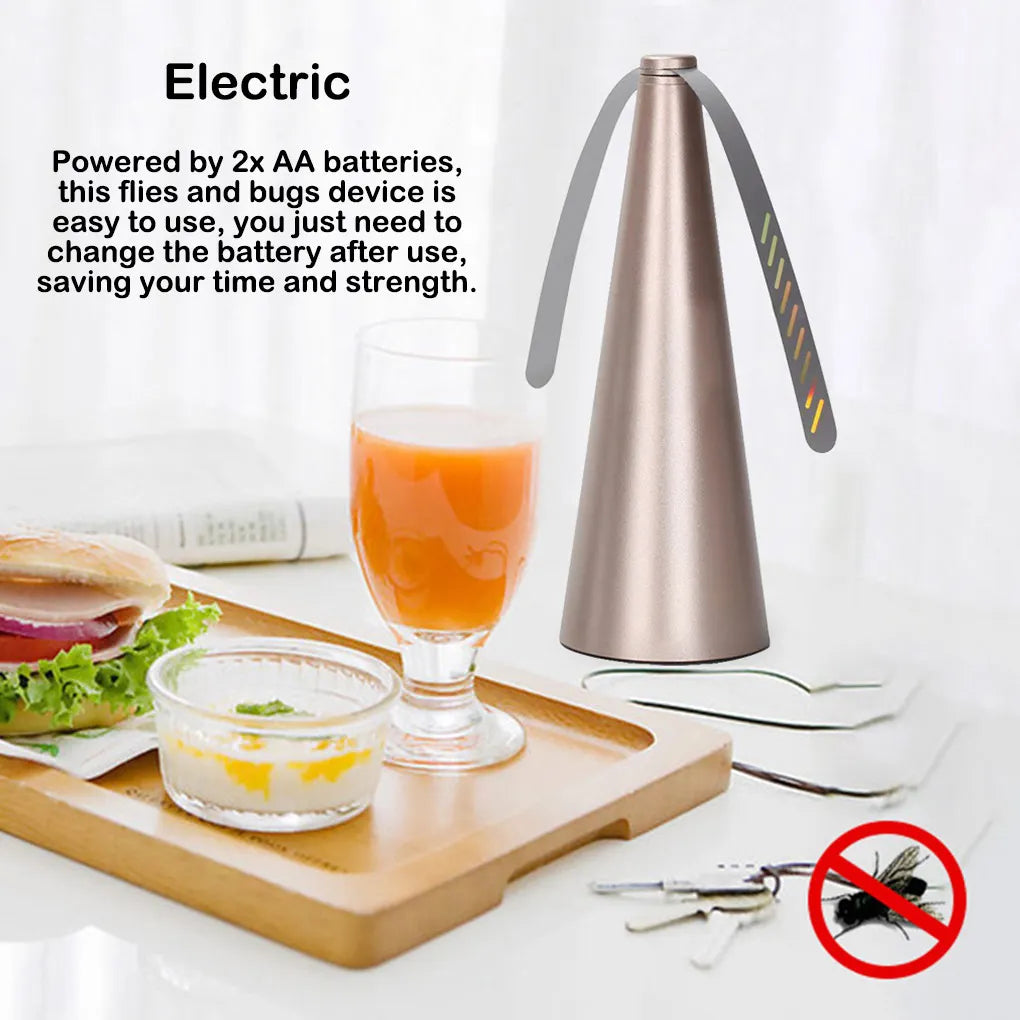 Ventilateur extérieur répulsif à mouches et insectes pour tables et repas – BugFree