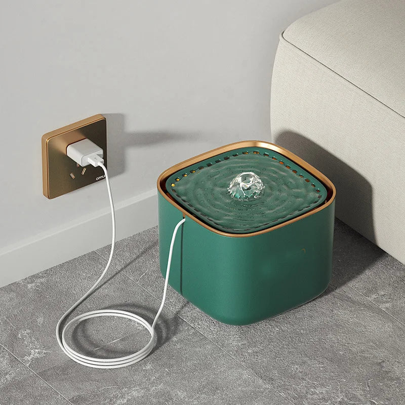 Fontaine à eau pour animaux ultra-silencieuse 3L