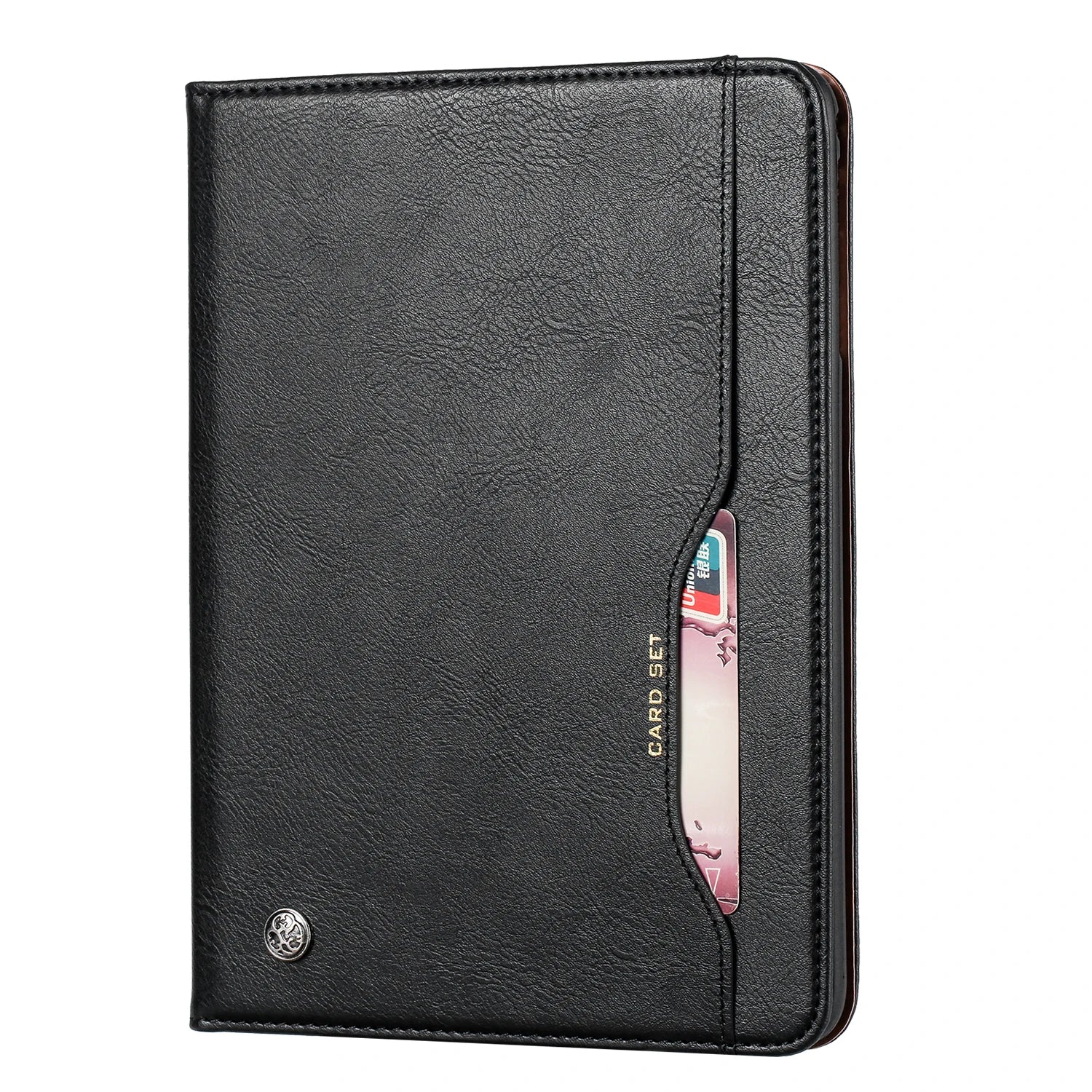 Étui en cuir pour iPad 9,7 (2017-2018), 10,2 (7e/8e génération), Air 2/3/4, Pro 9,7/10,5/11 - Étanche, Résistant aux chocs, Housse de tablette professionnelle