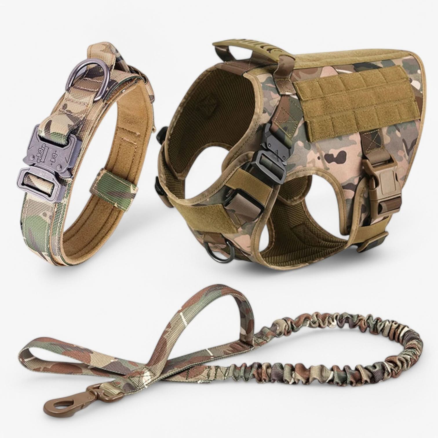 TACTICALK9 – Harnais pour chien robuste pour un contrôle et un confort maximum