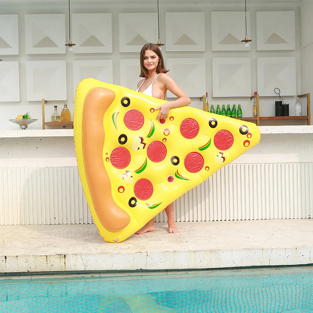 Matelas Gonflable Pizza Géant – Détendez-vous et Profitez avec Style
