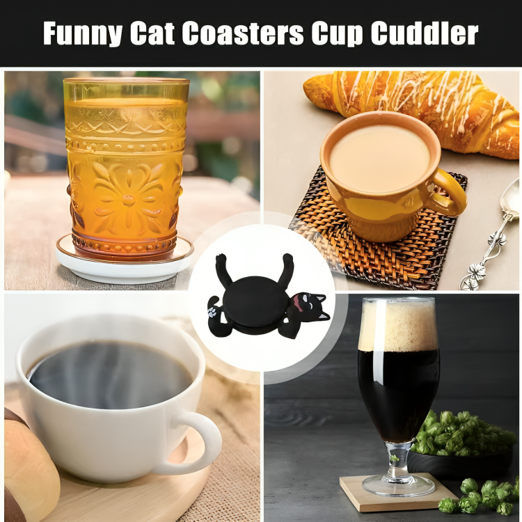 1+1 Gratuit | MeowMat™ | Dites adieu aux sous-verres ennuyeux !
