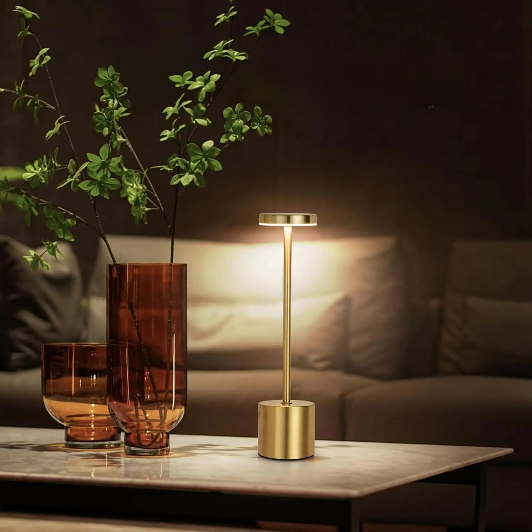 Lampe de table LED rechargeable à toucher