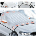 Couverture magnétique pour pare-brise de voiture FrostGuard Max | Protection contre le gel en hiver & protection UV en été | Imperméable & facile à fixer