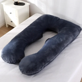 Coussin de soutien de grossesse en U ultra-confort