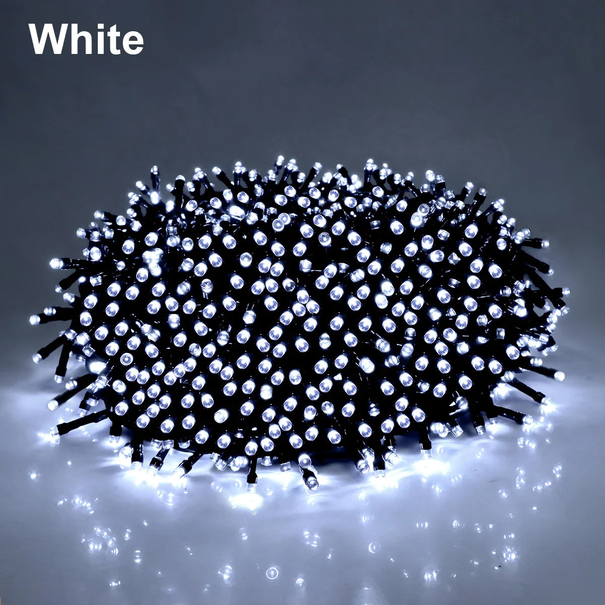 LuminaraX | Guirlande LED extérieure 24V | 8 modes d'éclairage | Étanche IP65 | 10–100 m | Pour jardin, maison & décoration de Noël