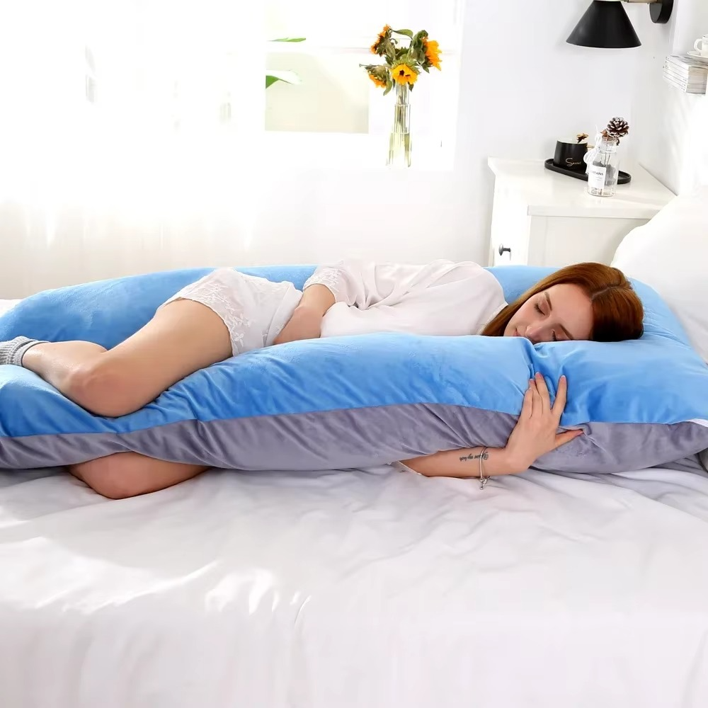 Coussin de soutien de grossesse en U ultra-confort