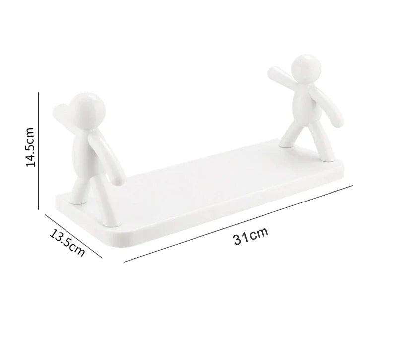 2+1 Gratuit | SchnellAblage™ Système de rangement mural sans perçage