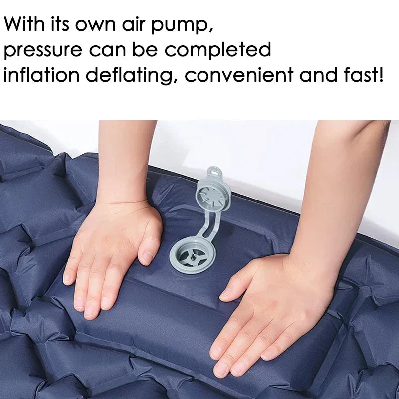 Matelas gonflable double extra-large pour le camping – Kieran