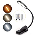 LumiLeaf 7 Lampe de Lecture LED | Rechargeable USB | 3 Températures de Couleur & 9 Niveaux de Luminosité | Flexible & Respectueuse des Yeux