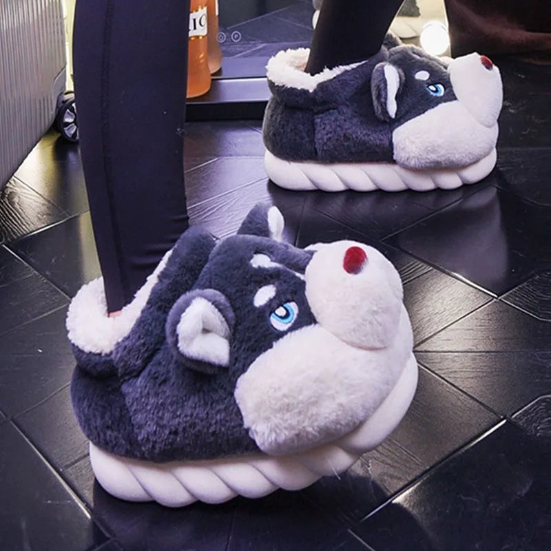 Chaussons Husky – Pour Chaleur et Joie à Domicile