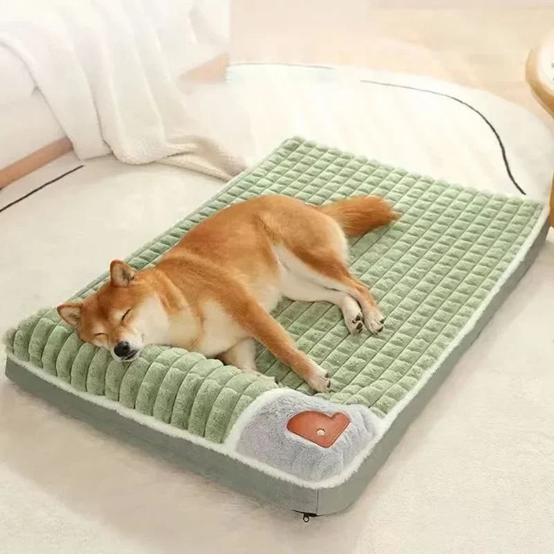 PAWSOMNIA Lit Orthopédique pour Chien | Housse Amovible & Lavable | Mousse à Mémoire | Pour Chiens & Chats