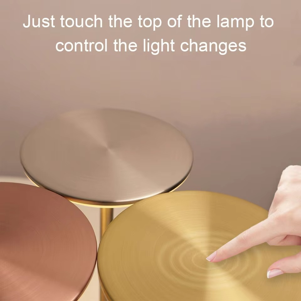 Skanto | Lampe de table LED à capteur tactile rechargeable USB