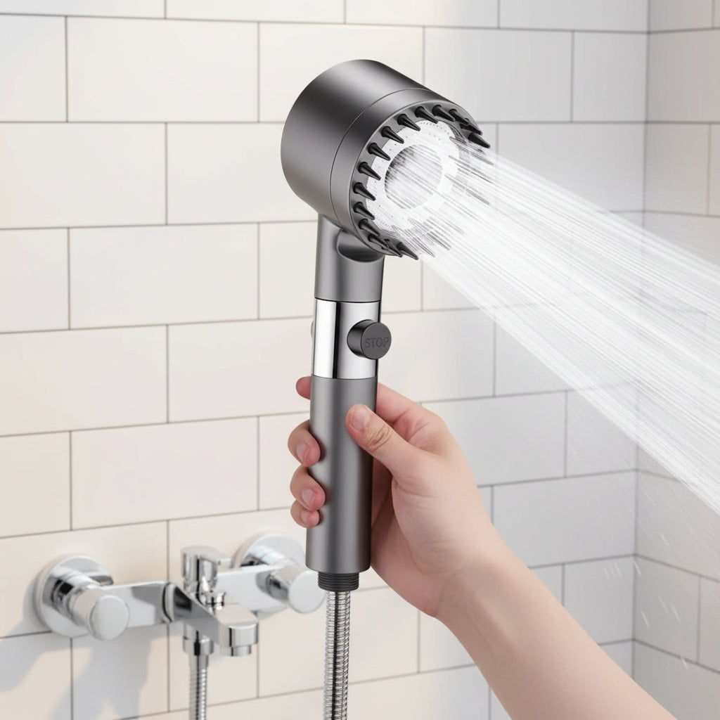 POWERSTREAM – Expérience de douche à haute pression et filtrée pour votre salle de bain