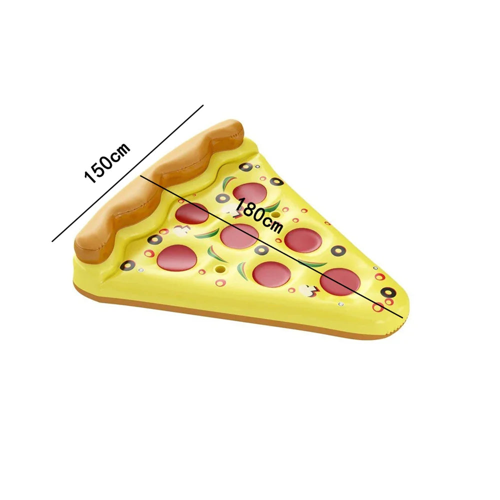 Matelas Gonflable Pizza Géant – Détendez-vous et Profitez avec Style