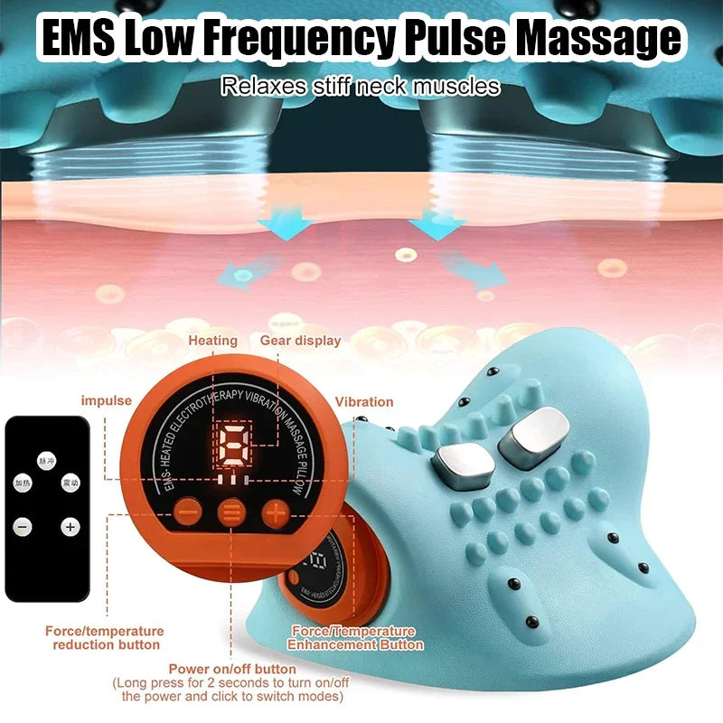 Masseur électrique pour le cou et les épaules avec fonction de traction – Lyra