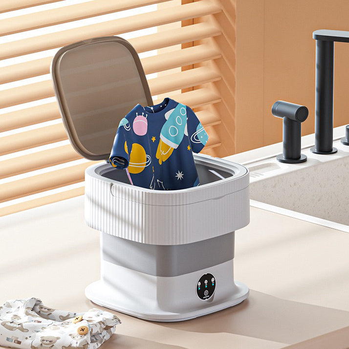 FOLDWASH – Lave-linge Portable pour Voyage, Résidences Universitaires et Espaces Compacts