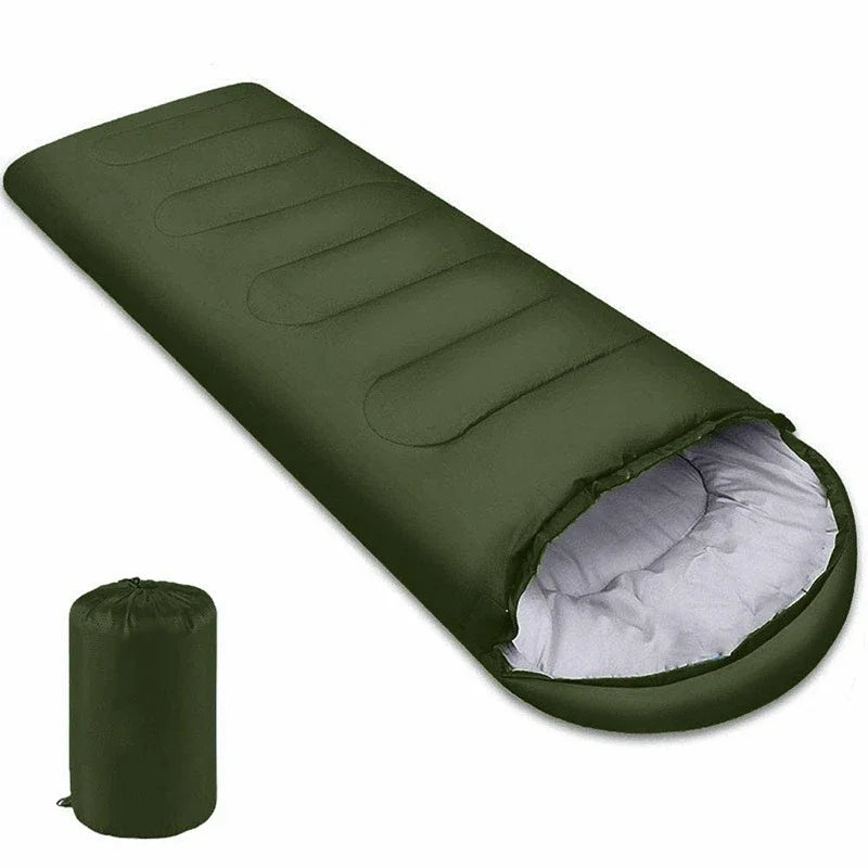 Sac de Couchage Ultraléger 4 Saisons – Chaud et Imperméable pour Aventures en Plein Air et Camping