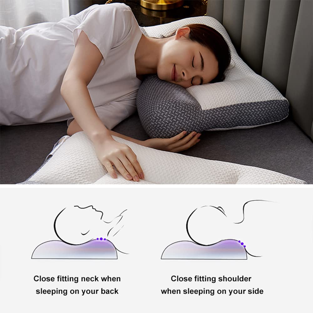 CloudPillow - Oreiller ergonomique en mousse à mémoire