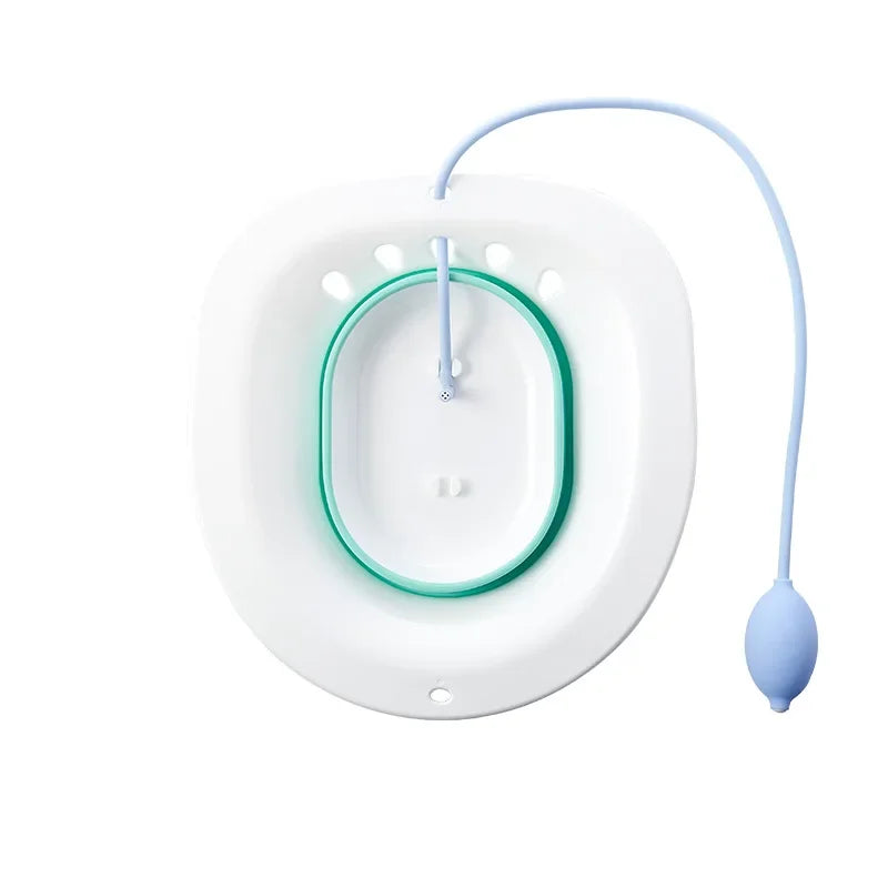 Baignoire-Bidet Pliable – Bain de siège confortable pour femmes enceintes, personnes âgées, après l'accouchement et accessoires de toilette médicaux