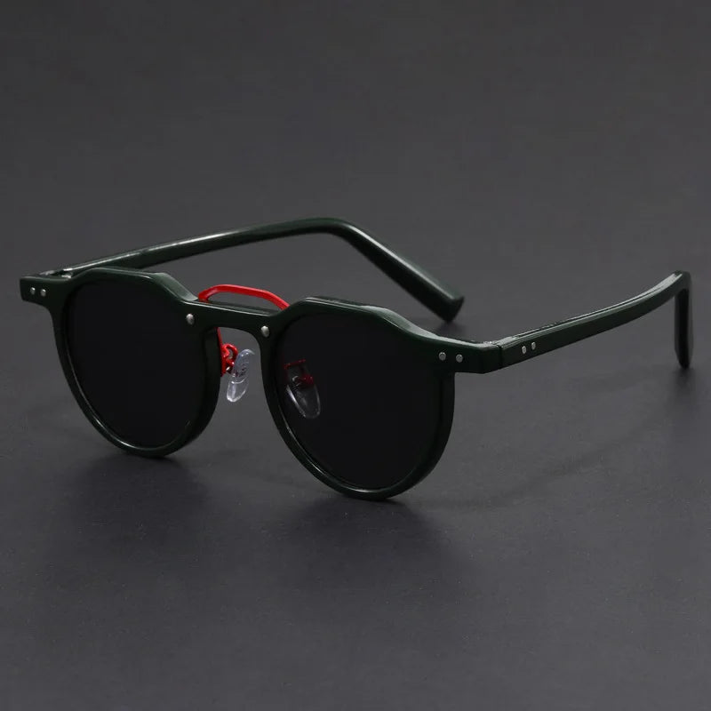 Lunettes de soleil rétro style années 70 | Protection UV400 & Résistantes aux rayures | Design minimaliste & Cadre robuste | Unisexe