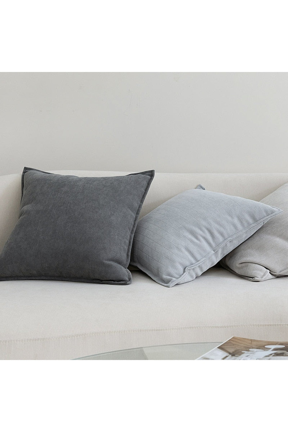 Collection de housses de coussin de canapé classique