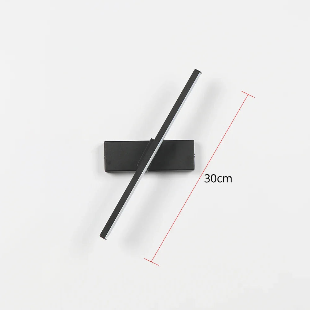 AuroLite Applique LED réglable | Rotation à 330° | Design moderne pour chambre et salon | Aluminium