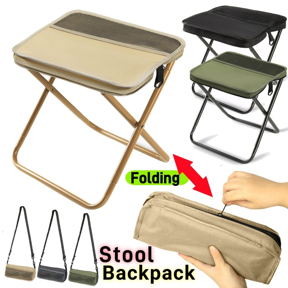 SAC À CHAISE 2 EN 1 – Chaise pliante étanche & sac à dos pour aventures en plein air