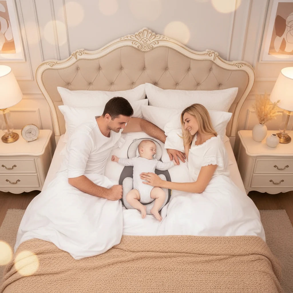 NURSENEST – Coussin pour Bébé – Positionnement Doux pour un Confort Quotidien
