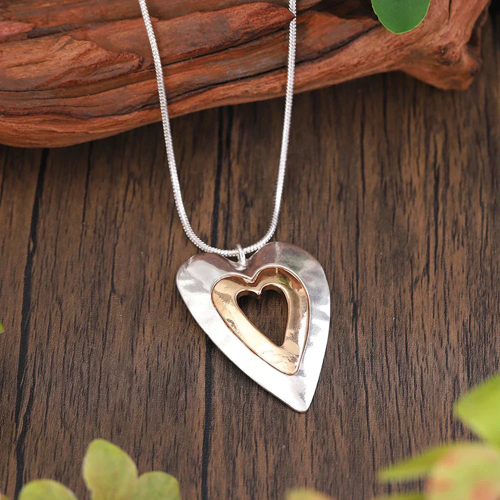 Collier en or fait main délicat