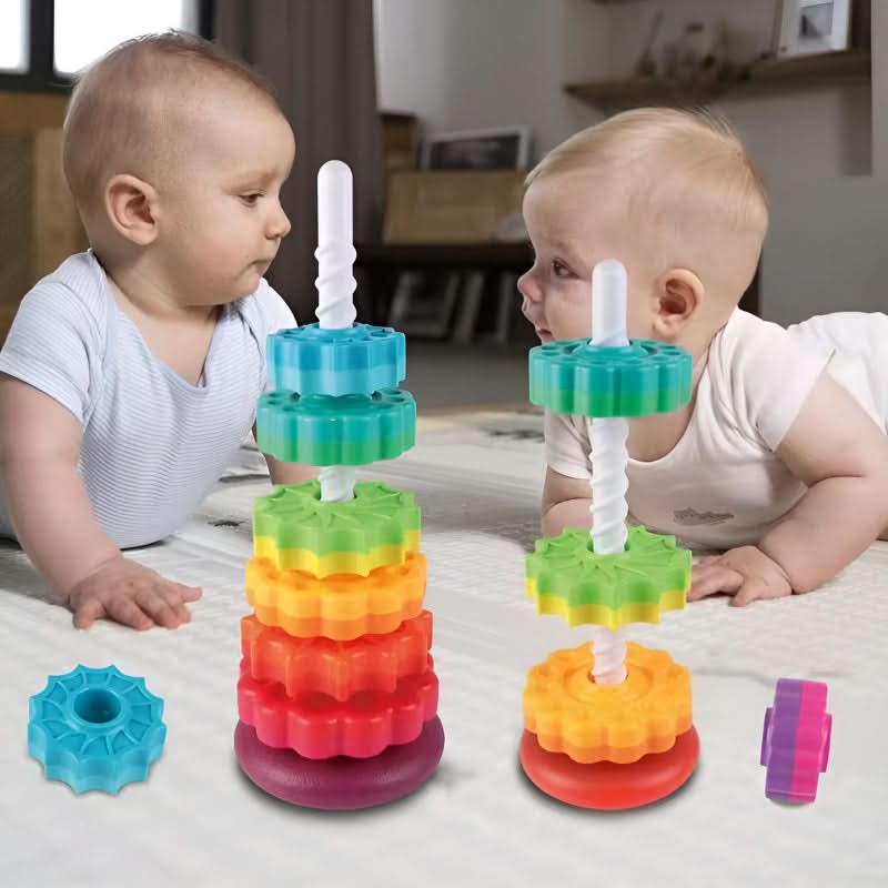 Jouet à empiler pour bébés – Éveil et apprentissage