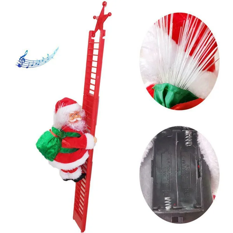 Santa™ | Le Père Noël, le grimpeur de l'échelle