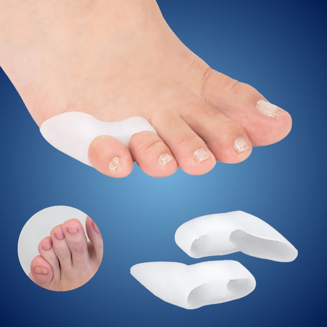 ToeGuard orthopédique écarteur de orteils | Correction de Bunionette - Écarteur de petit orteil - pour hallux valgus - orteil en marteau et alignement des orteils Skanto