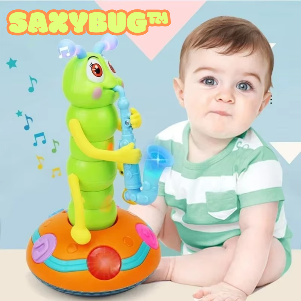 SaxyBug™ | Jouet à roulettes saxophone
