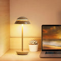 Lampe de table sans fil en aluminium scandinave dimmable
