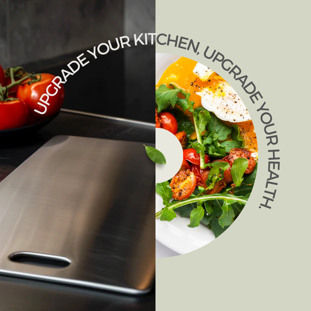 Planche à découper en acier inoxydable pour chefs professionnels et amateurs