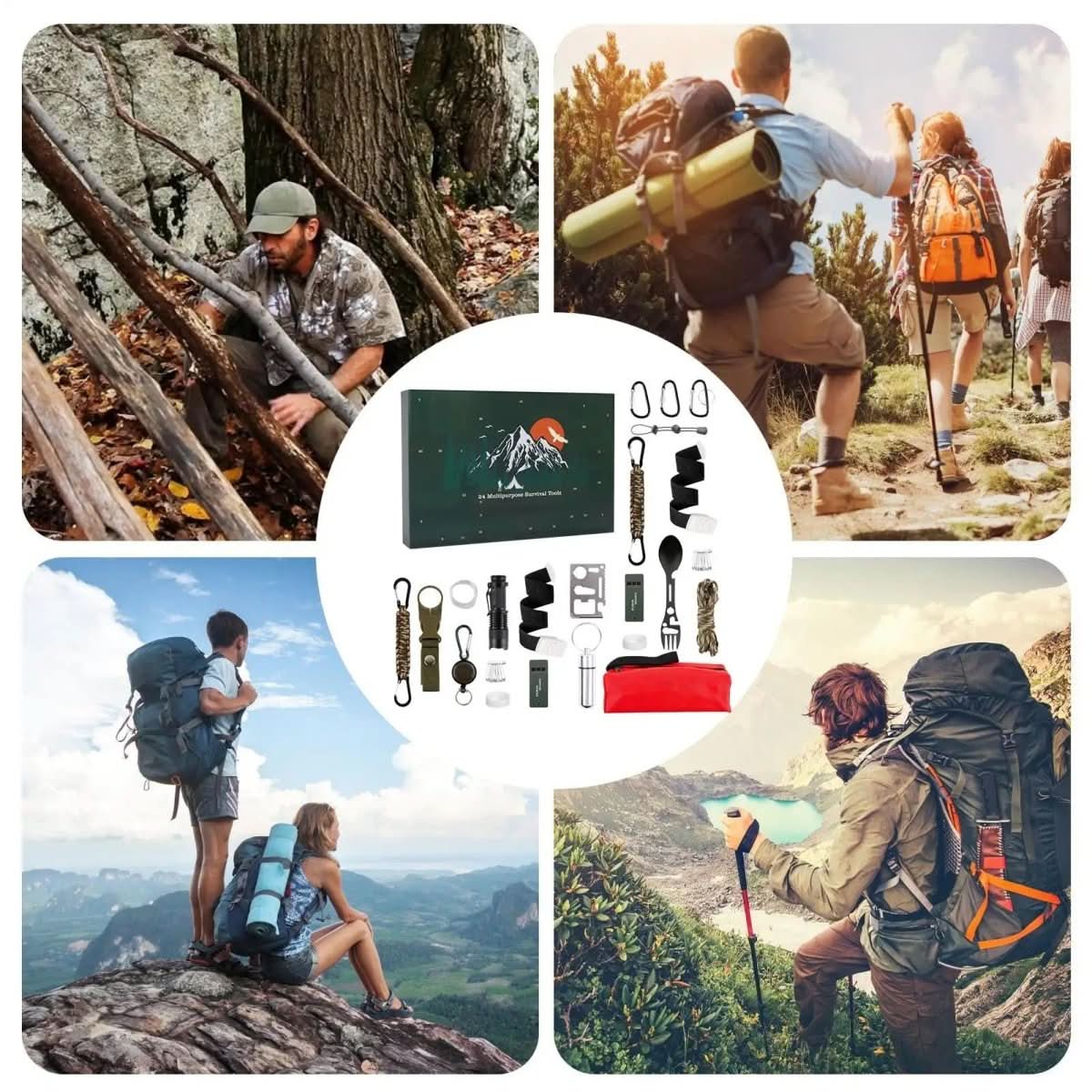Calendrier de l'Avent AdventureGear 2026 – 24 Outils d'Outdoor