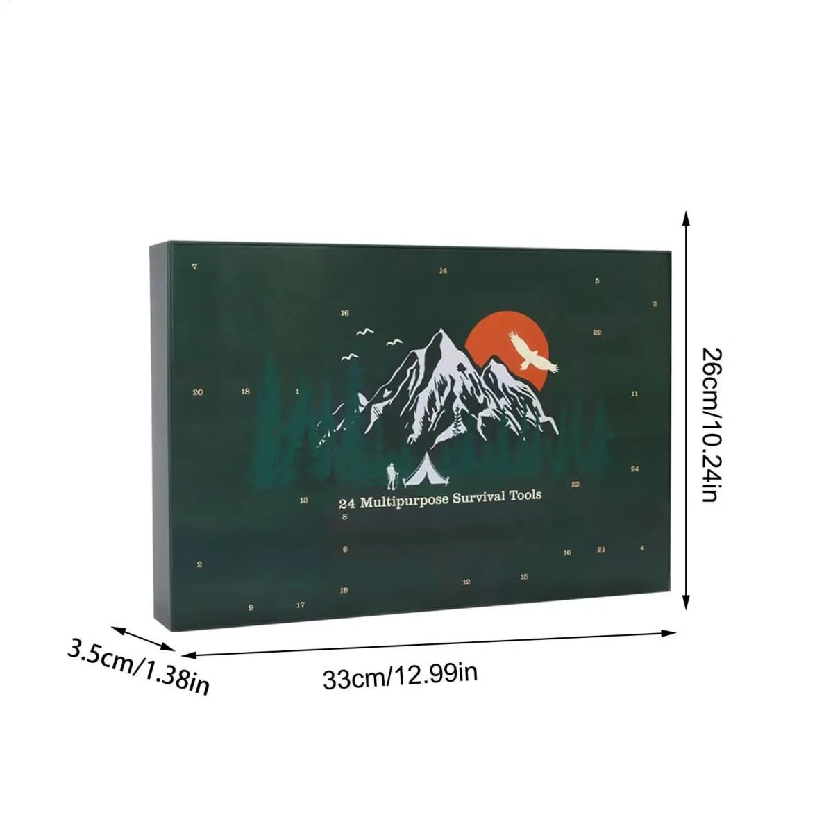 Calendrier de l'Avent AdventureGear 2026 – 24 Outils d'Outdoor