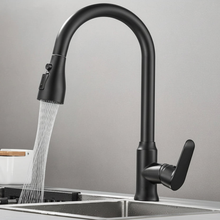 SWIVELUX – Robinet de cuisine élégant avec fonction extractible et rotation à 360°