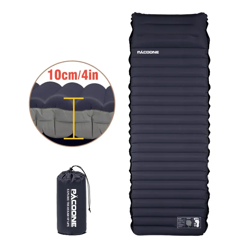 Matelas de camping ultraléger auto-gonflant avec pompe intégrée – Eryx
