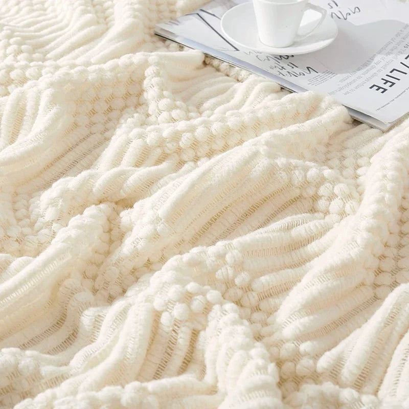 Couverture Boho-Luxe pour chambre et canapé