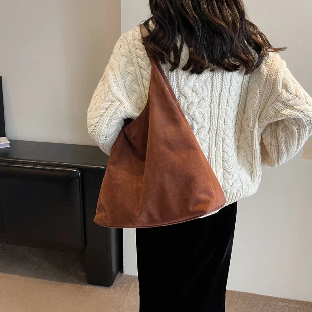 Sac Tote en Daim Naturel