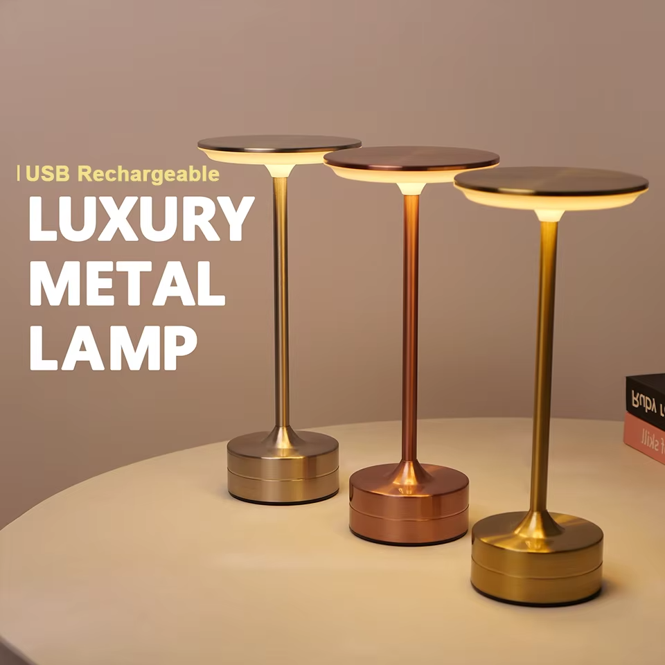 Skanto | Lampe de table LED à capteur tactile rechargeable USB